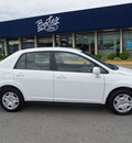 nissan versa 2011 white sedan 1 8 s gasoline 4 cylinders front wheel drive automatic 37087