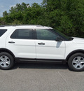 ford explorer 2013 white suv flex fuel 6 cylinders 2 wheel drive automatic 37087