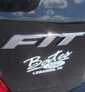 honda fit 2011 black hatchback sport w navi gasoline 4 cylinders front wheel drive automatic 37087