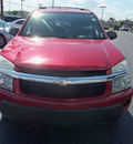 chevrolet equinox 2005 red suv ls gasoline 6 cylinders front wheel drive automatic 37087