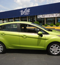 ford fiesta 2011 lt  green hatchback se gasoline 4 cylinders front wheel drive automatic 37087