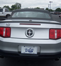 ford mustang 2012 silver gasoline 6 cylinders rear wheel drive automatic 37087
