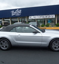 ford mustang 2012 silver gasoline 6 cylinders rear wheel drive automatic 37087
