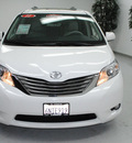 toyota sienna 2011 white van gasoline 6 cylinders front wheel drive automatic 91731