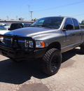 dodge ram pickup 2500 2005 gray quad cab 4x4 diesel slt diesel 6 cylinders 4 wheel drive automatic with overdrive 95678