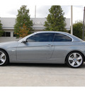 bmw 3 series 2009 gray 335i gasoline 6 cylinders rear wheel drive automatic 77002