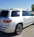 gmc acadia 2012 silver suv denali gasoline 6 cylinders front wheel drive 6 speed automatic 76206