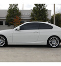 bmw 3 series 2011 white coupe 328i gasoline 6 cylinders rear wheel drive automatic 77002