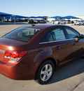 chevrolet cruze 2012 brown sedan lt gasoline 4 cylinders front wheel drive 6 speed automatic 76206