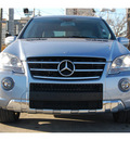 mercedes benz ml class 2009 lt  blue suv ml63 amg gasoline 8 cylinders all whee drive automatic 77002