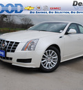 cadillac cts 2012 white sedan 3 0l luxury gasoline 6 cylinders rear wheel drive not specified 76206