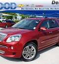 gmc acadia 2012 red suv denali gasoline 6 cylinders front wheel drive 6 speed automatic 76206