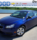 chevrolet cruze 2012 blue sedan ls gasoline 4 cylinders front wheel drive 6 speed automatic 76206
