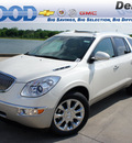 buick enclave 2012 white suv premium gasoline 6 cylinders front wheel drive 6 speed automatic 76206