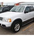 ford explorer 2005 white suv xlt flex fuel 6 cylinders rear wheel drive automatic 77301