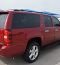 chevrolet suburban 2012 red suv lt 1500 flex fuel 8 cylinders 2 wheel drive 6 speed automatic 76206