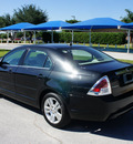 ford fusion 2009 black sedan sel gasoline 4 cylinders front wheel drive 5 speed automatic 76206
