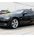 bmw 3 series 2009 black coupe 335i gasoline 6 cylinders rear wheel drive automatic 77002