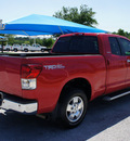 toyota tundra 2010 dk  red limited gasoline 8 cylinders 2 wheel drive 6 speed automatic 76206