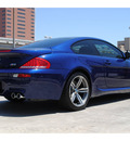 bmw m6 2010 blue coupe gasoline 10 cylinders rear wheel drive automatic 77002