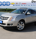 cadillac srx 2012 gold performance collection flex fuel 6 cylinders front wheel drive 6 speed automatic 76206