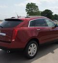 cadillac srx 2012 red suv luxury collection flex fuel 6 cylinders front wheel drive 6 speed automatic 76206