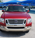 ford explorer 2010 red suv eddie bauer gasoline 6 cylinders 2 wheel drive 5 speed automatic 76206