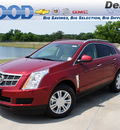 cadillac srx 2012 red suv luxury collection flex fuel 6 cylinders front wheel drive 6 speed automatic 76206