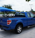 ford f 150 2010 blue pickup truck stx gasoline 8 cylinders 2 wheel drive 4 speed automatic 76206