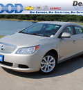 buick lacrosse 2012 gold sedan gasoline 4 cylinders front wheel drive 6 speed automatic 76206