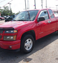 chevrolet colorado 2005 red pickup truck z85 gasoline 4 cylinders rear wheel drive automatic 77301