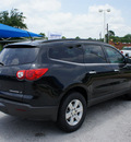 chevrolet traverse 2010 black suv lt gasoline 6 cylinders front wheel drive 6 speed automatic 76206