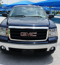 gmc sierra 1500 2007 dk  blue sle gasoline 8 cylinders rear wheel drive 4 speed automatic 76206