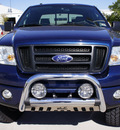 ford f 150 2007 dk  blue fx4 flex fuel 8 cylinders 4 wheel drive automatic with overdrive 76018