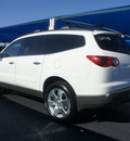 chevrolet traverse 2012 white suv lt gasoline 6 cylinders front wheel drive 6 speed automatic 76234