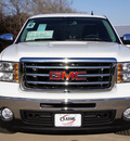 gmc sierra 1500 2012 white pickup truck sle flex fuel 8 cylinders 2 wheel drive automatic 76018