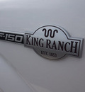ford f 150 2010 white king ranch flex fuel 8 cylinders 4 wheel drive 6 speed automatic 76234