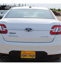 ford taurus 2010 white sedan limited gasoline 6 cylinders front wheel drive automatic 77340