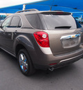 chevrolet equinox 2012 brown suv lt flex fuel 6 cylinders front wheel drive 6 speed automatic 76234