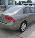 honda civic 2008 gray sedan lx gasoline 4 cylinders front wheel drive automatic 77301