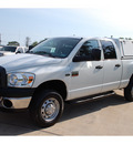 dodge ram pickup 2500 2007 white st gasoline 8 cylinders 4 wheel drive automatic with overdrive 77340