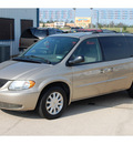 chrysler town and country 2003 tan van ex gasoline 6 cylinders front wheel drive automatic with overdrive 77340
