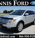 ford edge 2009 silver suv sel gasoline 6 cylinders front wheel drive automatic 75119