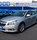 chevrolet cruze 2012 silver sedan lt gasoline 4 cylinders front wheel drive 6 speed automatic 76234