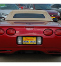 chevrolet corvette 2000 red gasoline v8 rear wheel drive automatic with overdrive 77340