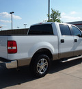 ford f 150 2006 white xlt gasoline 8 cylinders rear wheel drive automatic with overdrive 76018