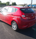 hyundai accent 2013 boston red hatchback gs gasoline 4 cylinders front wheel drive 6 speed automatic 76234