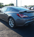 hyundai genesis coupe 2013 gray coupe 3 8 track gasoline 6 cylinders rear wheel drive automatic 76234