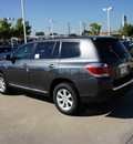 toyota highlander 2012 gray suv gasoline 4 cylinders front wheel drive automatic 76116