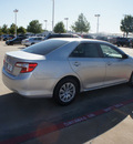 toyota camry 2012 silver sedan le 4 cylinders front wheel drive automatic 76116